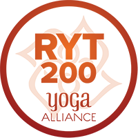 Yoga Alliance 200 Hour verification badge